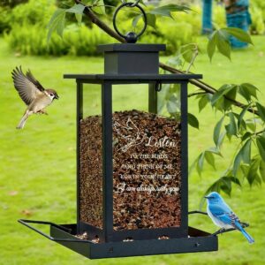 Alternative view of Sympathy Bird Feeders for Outdoors, Memorial Gifts for Loss of Loved One Dad Mom, Remembrance Condolences Bereavement Funeral Gift Idea, Grief Home Decor Keepsake Outside Garden